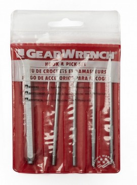 GearWrench 3121D Hook and Pick Set, 5-piece-