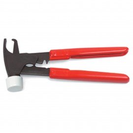 GearWrench 3358 Wheel Weight Hammer, mar-free, plastisol-dipped handle-