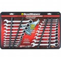 GearWrench 35720-06 Ratcheting Combination Wrench Set, 20-piece, SAE/Metric-