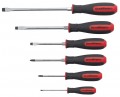 GearWrench 80050 Phillips/Slotted Dual Material Screwdriver Set, 6-piece-