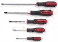 GearWrench 80052 Phillips Dual Material Screwdriver Set, 5-piece-