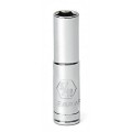 GearWrench 80145 &amp;frac14;&amp;quot; Drive 6-Point Deep Metric Socket, 10 mm-