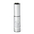 GearWrench 80145 &amp;frac14;&amp;quot; Drive 6-Point Deep Metric Socket, 10 mm-