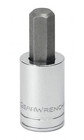 GearWrench 80158 &amp;frac14;&amp;quot; Drive Hex Bit SAE Socket, <sup>3</sup>&amp;frasl;<sub>16</sub>&amp;quot;-
