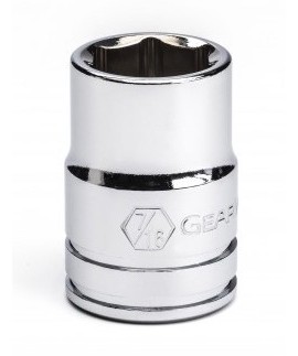 GearWrench 80353 &amp;frac38;&amp;quot; Drive 6-Point Standard SAE Socket, <sup>7</sup>&amp;frasl;<sub>16</sub>&amp;quot;-