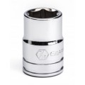 GearWrench 80353 &amp;frac38;&amp;quot; Drive 6-Point Standard SAE Socket, <sup>7</sup>&amp;frasl;<sub>16</sub>&amp;quot;-