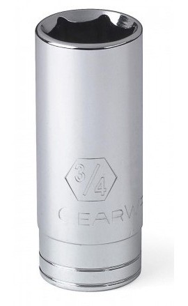 GearWrench 80368 &amp;frac38;&amp;quot; Drive 6-Point Deep SAE Socket, <sup>9</sup>&amp;frasl;<sub>16</sub>&amp;quot;-