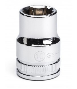 GearWrench 80378 &amp;frac38;&amp;quot; Drive 6-Point Standard Metric Socket, 10 mm-