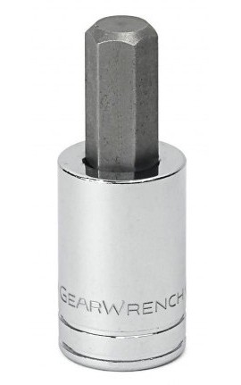 GearWrench 80421 &amp;frac38;&amp;quot; Drive Hex Bit SAE Socket, &amp;frac38;&amp;quot;-