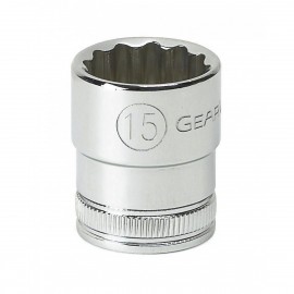 GearWrench 80503 &amp;frac38;&amp;quot; Drive 12 Point Standard SAE Socket, 11/16&amp;quot; fastener-