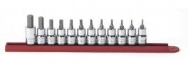 GearWrench 80581 &amp;frac38;&amp;quot; Drive Hex Bit SAE Socket Set, 12-piece-