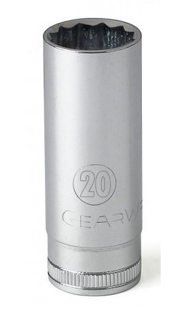 GearWrench 80777D &amp;frac12;&amp;quot; Drive 12-Point Deep SAE Socket, &amp;frac34;&amp;quot;-