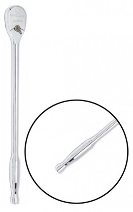 GearWrench 81034 120XP Extra-Long Handle Teardrop Ratchet, 0.25&amp;quot; Drive, 9&amp;quot;-