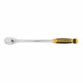GearWrench 81361T &amp;frac12;&amp;quot; Drive 90 Tooth Long Handle Dual Material Teardrop Ratchet, 16-&amp;frac12;&amp;quot;-