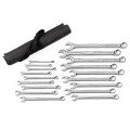 GearWrench 81920 12 Point Long Pattern Combination Metric Wrench Set, 18 pieces-