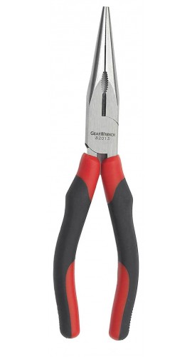 GearWrench 82013 Dual Material Long Nose Pliers, 8&amp;quot;-