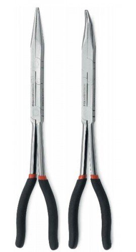 GearWrench 82106-06 Double-X 2-Piece Pliers Set, Straight, 45&amp;deg;-