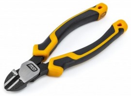 Gearwrench 82179C-06 Pitbull Dual Material Diagonal Cutting Pliers, 8&amp;quot;-
