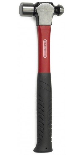 GearWrench 82251 Ball Pein Hammer with Fiberglass Handle, 16 oz-