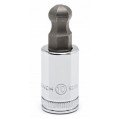 GearWrench 82506 &amp;frac38;&amp;quot; Drive Ball End Hex Bit Metric Socket, 10 mm, alloy steel-