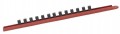 GearWrench 83101D &amp;frac38;&amp;quot; Drive 15&amp;quot; Red Socket Rail, plastic-