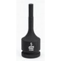 GearWrench 84390 &amp;frac38;&amp;quot; Drive Hex Bit Impact Metric Socket, 5 mm-