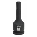 GearWrench 84400D &amp;frac38;&amp;quot; Drive Hex Bit Impact SAE Socket, <sup>5</sup>&amp;frasl;<sub>16</sub>&amp;quot;-