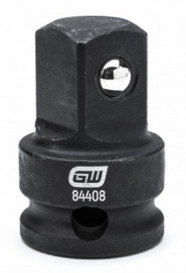 GearWrench 84408 &amp;frac38;&amp;quot; Drive &amp;frac38;&amp;quot; F x &amp;frac12;&amp;quot; M Impact Adapter, alloy steel-