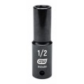 GearWrench 84548N &amp;frac12;&amp;quot; Drive 6-Point Deep Impact SAE Socket, &amp;frac12;&amp;quot;-