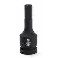 GearWrench 84627 &amp;frac12;&amp;quot; Drive Hex Bit Impact Metric Socket, 10 mm-