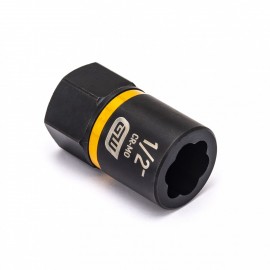 GearWrench 84764 &amp;frac38;&amp;quot; Drive Bolt Biter Impact Extraction Socket with &amp;frac12;&amp;quot; fastener-