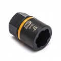 GearWrench 84772 &amp;frac38;&amp;quot; Drive Bolt Biter Impact Extraction Socket with 17 mm fastener-