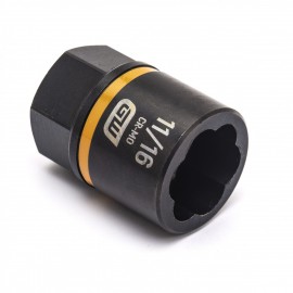 GearWrench 84775 &amp;frac38;&amp;quot; Drive Bolt Biter Impact Extraction Socket with 11/16&amp;quot; fastener-