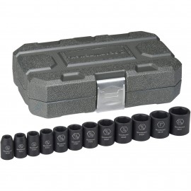 GearWrench 84931N Socket Set, ½" Drive Impact, 12-piece, 3/8" to 1-1/16"-