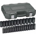 GearWrench 84935N Deep Impact Socket Set, ½" Drive, 8 to 36 mm-