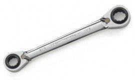 GearWrench 85202D QuadBox 12-Point Reversible Ratcheting Wrench, &lt;sup&gt;9&lt;/sup&gt;&amp;frasl;&lt;sub&gt;16&lt;/sub&gt; x &amp;frac58;&amp;quot;-
