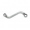 GearWrench 85222 72-Tooth 12 Point S-Shaped Reversible Double Box Ratcheting Wrench, 0.3 x 0.4&amp;quot;-