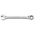 GearWrench 85508 12 Point Open End Ratcheting Combination Wrench, 8 mm fastener-