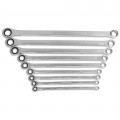 GearWrench 85998 Gearbox Ratcheting Wrench Set, SAE, XL, 9-pack-