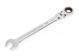Gearwrench 86715 90-Tooth 12-Point Flex Head Ratcheting Combination Wrench, 15 mm-