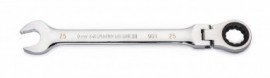 Gearwrench 86725 90-Tooth 12-Point Flex Head Ratcheting Combination Wrench, 25 mm-
