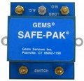 Gems Sensors &amp; Controls 144600 Low Sensitivity Electronic Safe-Pak Relay, 1000 &amp;Omega;, 5 A-