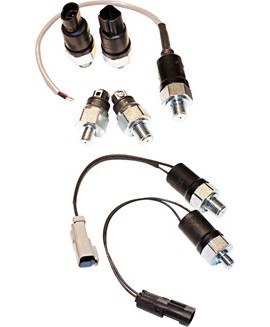 Gems Sensors PS61P-30 OEM Subminiature Pressure Switch, 1,835 to 3,115 psi-