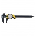 General Tools 144MM Dial Caliper with metric readout, plastic, 150 mm-