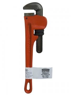 General Tools 1492 14" Iron Pipe Wrench with a maximum outer diameter of 2"-