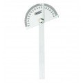 General Tools 18 Round Head Stainless Steel Angle Protractor, 0 to 180&amp;deg;, 6&amp;quot; arm-