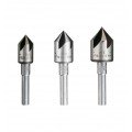 General Tools 195ST Countersink Bit Set, 3-piece-