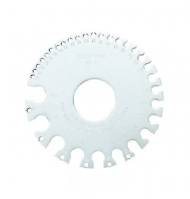 General Tools 21 Sheet Metal Gauge, 0 to 36-