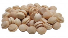 General Tools 312012 1/2" Hardwood Button Plugs, 50-packs-