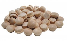 General Tools 312038 3/8&quot; Hardwood Button Plugs, 50-packs-